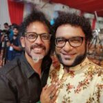 Haricharan Instagram - Last night at #BigScreenAwards I was awarded the Best Singer Male for 2020 By @directorsiddique sir. for the Song #Mullapoove in dear @alphonsofficial chetan's Music and Lyrics by Santhosh Verma. So nice to meet @anoop.sathyan & my Fav #ShahabazAman chetan and all my friends and stars of Malayalam Cinema. #varaneavashyamund Thrissur