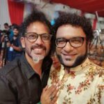Haricharan Instagram - Last night at #BigScreenAwards I was awarded the Best Singer Male for 2020 By @directorsiddique sir. for the Song #Mullapoove in dear @alphonsofficial chetan's Music and Lyrics by Santhosh Verma. So nice to meet @anoop.sathyan & my Fav #ShahabazAman chetan and all my friends and stars of Malayalam Cinema. #varaneavashyamund Thrissur