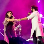 Haricharan Instagram – #thulithulimazhaiyai☔️ or #chiruchiru is Indeed a Pivotal Song amongst the many which I have recorded in Movies. 

And I did perform it at the @itsyuvan concert at @expo2020dubai Recently with the Amazing @thetanvishah with an amazing Band Lead by @aalaapraju . 

Tanvi was gracious enough to accept to do a Swirl with me 🤪🤪 and we had just 4 bars of music to do that. Quite a Dare. ☺️

All gratitude to U1 and #namuthukumar sir for giving me this beautiful tune. 

#yuvan #yuvanism #haricharan #btos #paiyya 

Pics Captured Beautifully by @stuwilliamsonphotography Jubilee Park Expo 2020