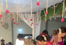 Harshika Poonacha Instagram - It’s my brother’s wedding 💕💕💕 Pls bless this beautiful couple, My handsome Anna @cchengappa and his beautiful bride @varsha_pallavi a lifetime of happiness and good health 💕 . . . . With me present my beautiful sista @sapna_erappa and my Pappa’s cutie twin sister Rani maami 🥰 Video credits :My cutest nephew @maanav_medappa_16 PS : Thankyou #satishbava for the guest appearance in this beautiful video 🤗 you are the best 😊 #kodavawedding #kodagu #firstcousin #gowji #mangala #annandamangala #uddapanda @cchengappa weds @varsha_pallavi 💕 Ammathi Kodava Samaj