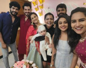Himaja Instagram - Our Cute puppy Amaira's 1/2 year Birthday celebrations .. Mana @i.ali.reza Daughter 🥰. #puppiesgang #happybirthday #adorable #cutie