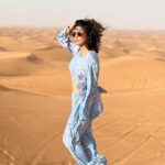Hina Khan Instagram – Planting my feet firmly into these breathtakingly gorgeous 
eternity of Dunes.. #wanderlust #desertdust #dunebashing #whataday #memoriesforlife #desertsafari