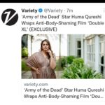 Huma Qureshi Instagram - Thank you @variety for the lovely chat … Valimai , Double XL and more ..