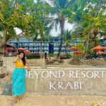 Janani Iyer Instagram - Me and the ocean: Love at first sight! 🥰 @beyondresortkrabi @pickyourtrail UnwrapTheWorld #LetsPYT #Pickyourtrail #Thailand #beyondresortkhaolak #beyondresorts #katagroupresorts #khaolak #phuketthailand #beachresorts #Amazingthailand #Explorethailand #travelthailand #reviewthailand Outfit- @tamarachennai Beyond Resort Krabi