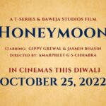 Jasmin Bhasin Instagram – Celebrate Diwali with us, see you all in theatres with Honeymoon #releasing on 25th October 🏮🪔

@gippygrewal @amarpreetchhabra #BhushanKumar #KrishanKumar #HarmanBaweja @vicky_bahri @tseries.official @tseriesfilms @bawejastudios @nareshkathooria @bpraak @jaani777 @shivchanana @iseemakaushal @sohi_sardar @harbysangha @karamjitanmol @officialnasirchinjyoti @nirmal_rishi_official
