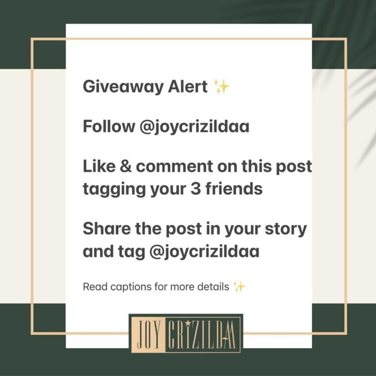 Joy Crizildaa Instagram - GIVEAWAY ALERT 🚨 Super excited to announce my 1st ever giveaway ❤️ The support I’ve received from all of you has been incredible ❤️ time to celebrate 🎉 Rules : 1️⃣ follow @joycrizildaa 2️⃣ like and comment on this post tagging 3 of your friends ensure all your friends follow @joycrizildaa 3️⃣ share the post in your stories and tag @joycrizildaa for an extra entry The giveaway ends on 9th April Will announce the winner on 10th April 3 lucky winners will get a beautiful saree ✨ Please don’t follow to unfollow, this is a giveaway to celebrate likeminded people who will appreciate the content ! Please note : if you have a private account send us the screenshot of your story ! Contest is for Indian residents only 🙏🏻 Good luck to everyone ❤️ And thanks for your support ❤️ -love Joy crizildaa #giveawaycontest #giveawayindia #giveaway #giveawayalert #giveawaytime #giveaways #joycrizildaa #celebritystylist #fashionblogger #fashiondesigner