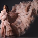 Kajal Aggarwal Instagram - Let’s face it, preparing for motherhood can be beautiful, but messy. One moment you feel like you have everything under control, while the next moment, you’re so drained, you wonder how you’re going to manage making it to bedtime! And within these days, weeks, and months of loving our children and our partners, sometimes we forget that this accumulation of emotions (joy, sadness, anxiety, heartbreak) are what piece together our unique stories and make them ours! @mommyshotsbyamrita x @neeraja.kona x @maisonavaofficial 💕