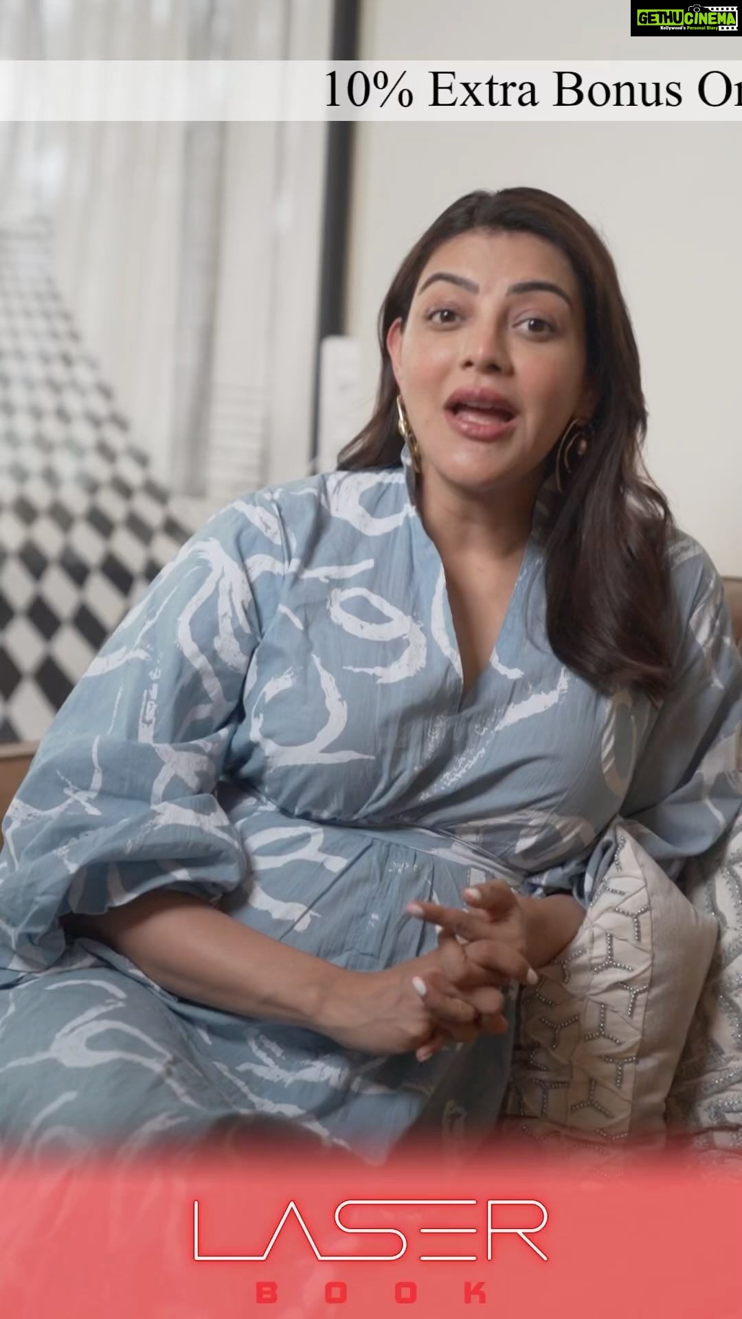 Kajal Aggarwal Instagram - #Ad Say hello to @laserbook , India’s Biggest Gaming Platform where you can enjoy all your favourite sports and win big!! With fast Withdrawals and 24*7 customer service, It is 100% safe and secure 👍🏼 Whatsapp on +91 92 5555 5555 and register now! #laserbook #bettingexpert #cricket #football #onlinebook #onlinegames #teenpatti #poker #casino #roulette