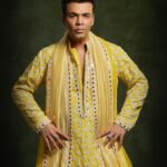 Karan Johar Instagram – Shaadi Tayaar … dil me bahut saara pyaar … dhal gayee jawaani … but mid life crisis hai to pehen liya Manish Malhotra ki sheravani! Chand Jaisi Alia Raaja humare RK! Rab ne bana di jodi woh bhi saj dhaj ke! 
Styled by @ekalakhani hair @darshanyewalekar make up @paresh_kalgutkar 📷 @maajidkhan88 managed by @len5bm in @manishmalhotra05