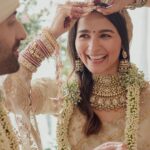 Karan Johar Instagram - It’s days like this that we live for …where there is the most beautiful blend of family, love and absolute emotion….. overwhelmed and so full of love in my heart… my darling @aliaabhatt this is such a beautiful life step and my love and blessings go with you everywhere … Ranbir ! I love you… now and forever!You are now my son in law😂❤️❤️❤️…badhai ho and here’s to decades of ख़ुशियाँ