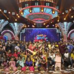 Keerthi shanthanu Instagram – Some happiieee moments on stage😍 At #Juniorsuperstars Grand finale @zeetamizh 😍
Super duper team @rjshivakanth @kpy_adhi_official @kalyanirohit @poongundran.ganesan @littleshows_ 
Outfit : @rehanabasheerofficial