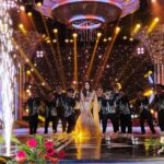 Keerthi shanthanu Instagram – Some happiieee moments on stage😍 At #Juniorsuperstars Grand finale @zeetamizh 😍
Super duper team @rjshivakanth @kpy_adhi_official @kalyanirohit @poongundran.ganesan @littleshows_ 
Outfit : @rehanabasheerofficial