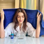 Kriti Sanon Instagram - It’s popularly believed that cough and cold occur mostly because of a change in the weather and that consuming warm liquids can cure them. Well, the reality is that it is caused by a viral infection. While it is difficult to always protect oneself from cough and cold exposure, there is one measure that my mother always recommends to me: steam inhalation with my trusty Vicks VapoRub.To handle these symptoms at the first signs, just take a bowl of hot (not boiling) water, dissolve a tea-spoon of Vicks VapoRub in it, cover your head with a towel and inhale the medicated vapors to get quick relief from blocked nose and cough. With natural ingredients like eucalyptus, camphor, and menthol, it helps in getting relief from the symptoms of cold & cough!  This has been followed by my family for generations, and I too follow it. #VicksVapoRub #VicksIndia @vicks_india