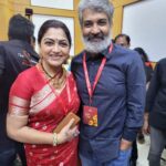 Kushboo Instagram - With the magic man.. #SSRajamouli