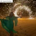 Lisa Ray Instagram – #REPOST @kauverikhullaar with @get__repost__app  She puts on her best dress and rolls in the sand because #shejustdontcare🙌🏼#Lisa’s50th #desertmagic @lisaraniray