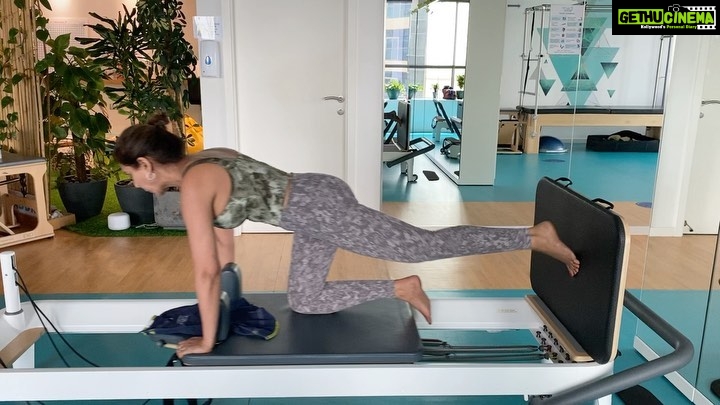 Lisa Ray Instagram - Legs are jelly, spine happy, body content. I’ve never enjoyed exercising as much as I do now. Finally I’ve landed on forms of fitness that work best for me - exercise that is challenging but cultivates mindfulness, body awareness and fun. For years I emerged from cave like gyms, blinking in the sunlight, feeling drained and sore instead of what I feel now: energized. Thanks again @thepaddxb for bringing the joy of Pilates to my days. Yoga - Pilates - Tennis. Eat clean 80 percent of the time, clean up your relationships, spend time in silence, sit with your shadow, dissolve boundaries in your mind, notice the buds of beauty in the everyday…and don’t forget the sunscreen. With that, I reckon I’m good for the next 50 years.