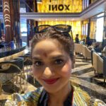 Madhoo Instagram – @inoxmovies back to cinemas yay💜💜💜