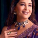 Madhuri Dixit Instagram - Which colour do you think suits me best? ❤️ #Friday #FridayFashion #Reels #ReelItFeelIt #LookBook
