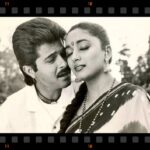 Madhuri Dixit Instagram - Learnt and worked on my craft everyday 🎞❤️ #Milestone #Memories #30YearsOfBeta #DhakDhak #BollywoodFilm