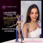 Madhuurima Instagram - We’re ecstatic to announce the launch of your favourite @nyra_banerjee’s First Ever #NFT The NFT is live for auctions only on DeSpace Auction Pad. What are you waiting for? Go and Bid now to own Nyrraa’s exclusive NFT #DeSpace #DeFi #DES #Blockchaintechnology #nftcollector #nftartists #crypto #blockchain #nftart #nftcommunity #nftcollectibles #nftart #nftdrop #cryptoart #bollywood #nyrabanerjee