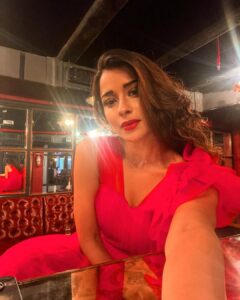 Madhuurima Instagram - Cherry red blossom 🤤🤤 #red #hot #babe #explore @mona_fashion_studio07