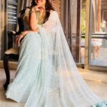 Mahima Chaudhry Instagram – Nothing more beautiful than a sari … 

Stylist – @roshni0819
Outfit – @yuktaadesignerstudio