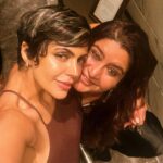 Mandira Bedi Instagram - #gratitudepost for my dearest dearest Puji. For tirelessly putting together a wonderful wonderful birthday celebration for me. So much hard work and energy to make everything just so. There wasn’t a thing that wasn’t thought of. ✨🙌🏽❤️ I’m blessed and grateful for you, your thoughtfulness and your unconditional love ❤️🙏🏽🧿 Thank you. I love you . . @pujpuri 💥✨❤️🧿