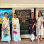 Manisha Koirala Instagram - Congratulations @sushilaartsacademy for a decade of resiliently growing strength to strength and contributing in the field of arts and promoting artists !! We are proud of you @yuliakoirala & @siddhartha.koirala of your hard work n passion !!