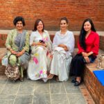 Manisha Koirala Instagram - Congratulations @sushilaartsacademy for a decade of resiliently growing strength to strength and contributing in the field of arts and promoting artists !! We are proud of you @yuliakoirala & @siddhartha.koirala of your hard work n passion !!