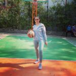 Manisha Koirala Instagram – Saturday morning..#basketball #morningmotivation #healthylifestyle