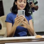 Milana Nagaraj Instagram – Vanity diaries💙
With @makeup_sachin