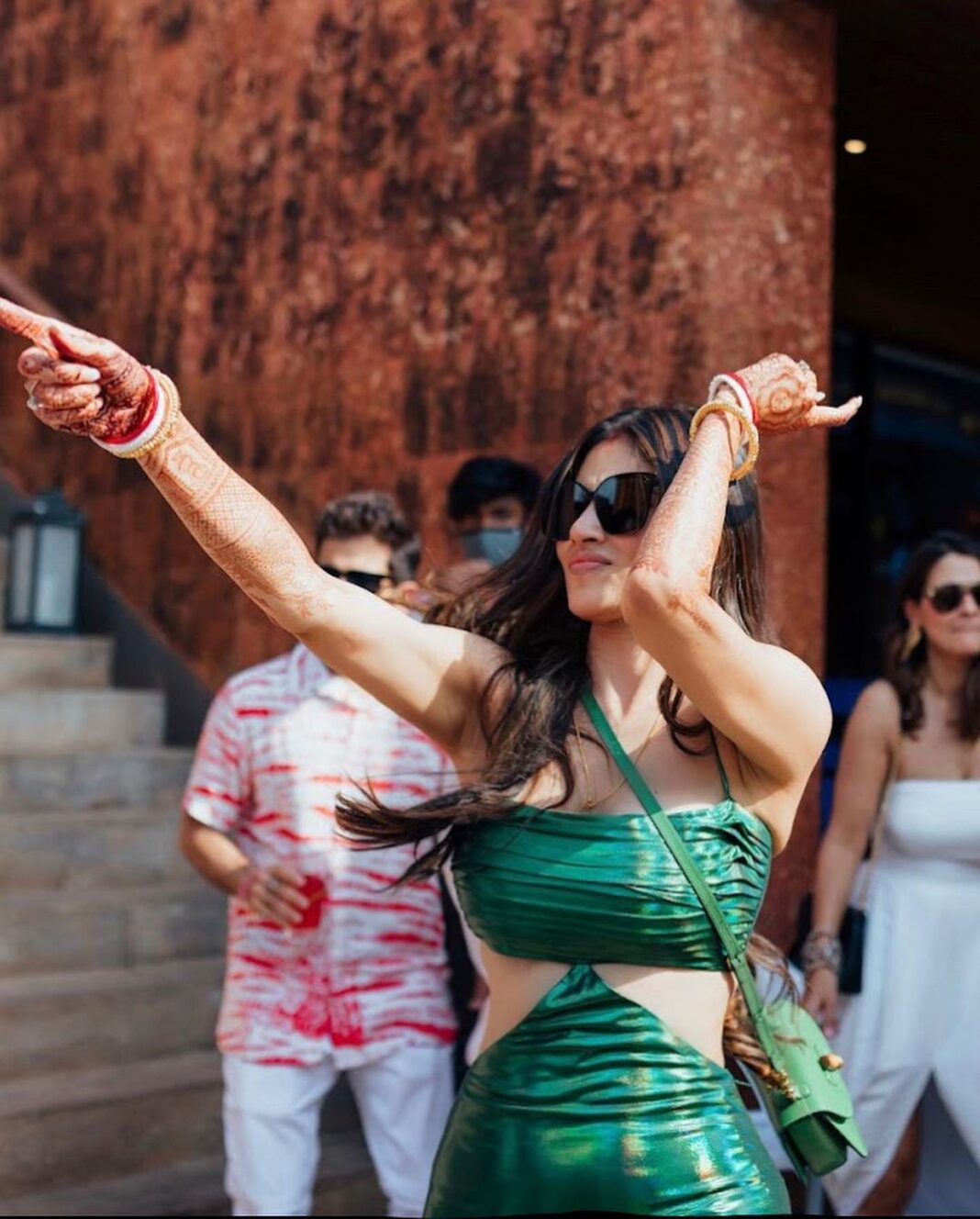 Mouni Roy Instagram - Forever mood 🕺 Have a hap hap happy Sunday guys x