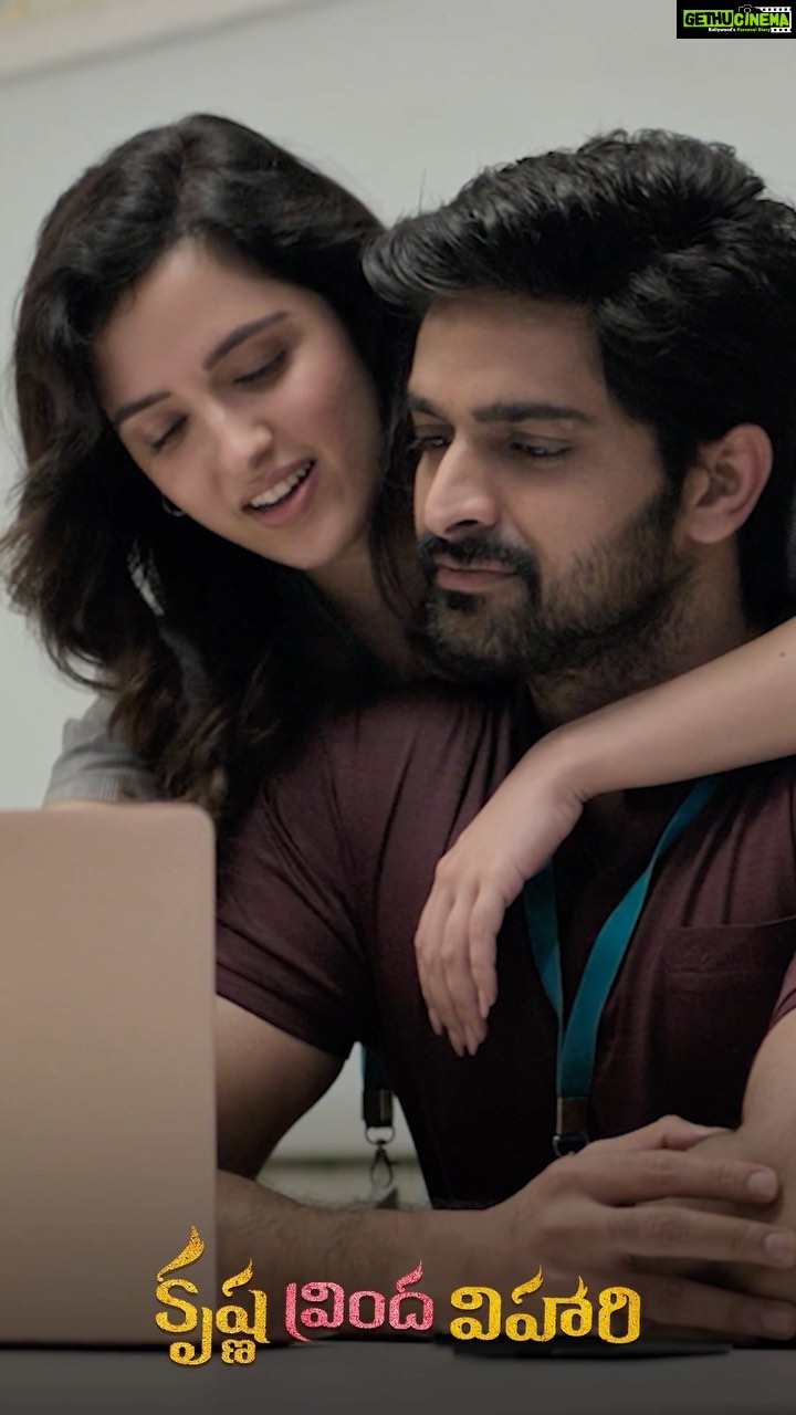 Naga Shaurya Instagram - Here's a Special One for all of you to FALL IN LOVE 💕 #VarshamloVennella from #KrishnaVrindaVihari #KVV 🎋 ▶️LINK IN BIO @shirleysetia @sagarmahathi @anishfilmy @saisriram.dop @iracreationsofficial @yashwanthmaster @vijay_binni @adithyark.music @sanjanakalmanje @saregamatelugu