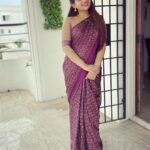Nakshathra Nagesh Instagram – Wearing @srinivi_collectionz @abarnasundarramanclothing 🥳 #beingsaraswathy #tamizhumsaraswathiyum