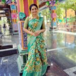 Nakshathra Nagesh Instagram – Having so much fun #beingsaraswathy the last couple of days! Thank you for enjoying it with me #instafam ❤️ #tamizhumsaraswathiyum