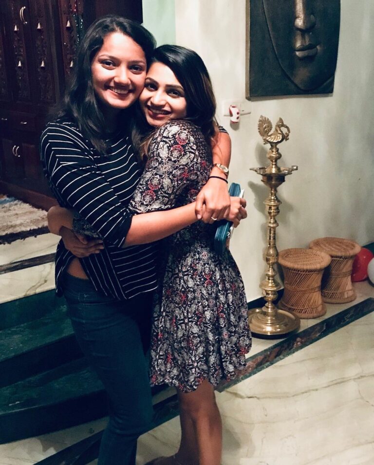 Nakshathra Nagesh Instagram - If there is a Megu in your life, you’re EXTREMELY LUCKY!! 🌸❤️ just thinking about all that we’ve been through is going to take me a couple of days Megz, thank you for being my rock! I love you and I miss you sooooo much. Hope you’re having an amaaaazing birthday and I LOVE YOUUUUUU 😘😘😘🥳🥳🥳 #happymeghaday #bestfriend can’t wait to give you the biggest hugs again, super soon. 🤗🤗🤗🤗