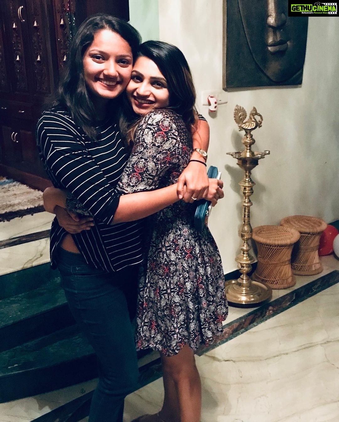 Nakshathra Nagesh Instagram - If there is a Megu in your life, you’re EXTREMELY LUCKY!! 🌸❤️ just thinking about all that we’ve been through is going to take me a couple of days Megz, thank you for being my rock! I love you and I miss you sooooo much. Hope you’re having an amaaaazing birthday and I LOVE YOUUUUUU 😘😘😘🥳🥳🥳 #happymeghaday #bestfriend can’t wait to give you the biggest hugs again, super soon. 🤗🤗🤗🤗