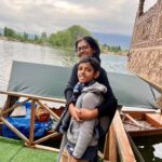 Nandita Das Instagram - Can’t experience #kashmir without shikara and houseboats. A work of art and tranquility when at the Nageen Lake.