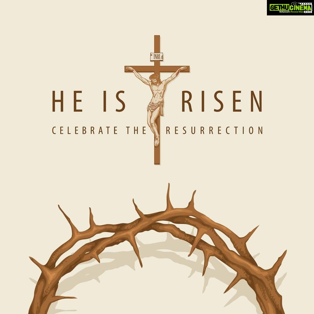 Navya Nair Instagram - By his wounds we are healed … Happy Easter ❤️🐣🐣🐣