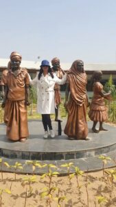 Neetu Chandra Instagram - A trip to Rajgir Zoo Safari (Disneyland of India) and India's first skywalker. A ready location for film shooting. Thank you for making such a huge piece of Art with class and taste. #Bihartourism Such beautiful views, we even got to see Lions, Deers, tree huts, cycle zips, rope zips... and many more.. Go have fun ❤️❤️❤️ #Nitishkumar #Rajgir #Naturesafari #intothewoods #Rajgirzoosafari #zoosafari #Bihar #reelitfeelit #disneylandofindia #skywalker