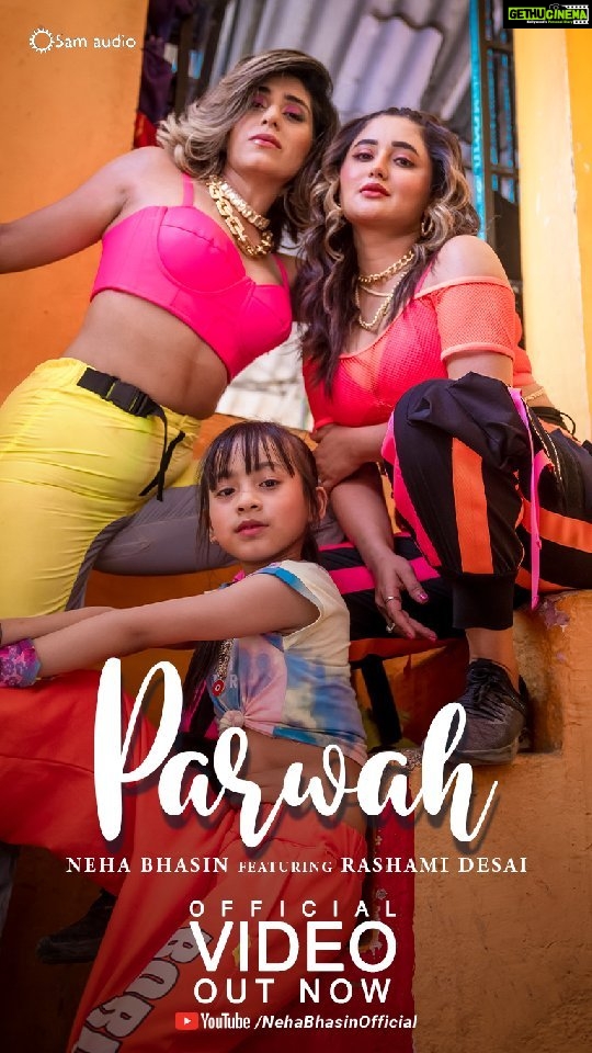 Neha Bhasin Instagram - 'Parwah' the video is out Now. Link in Bio. A song dedicated to everyone who has the spirit of a warrior. Featuring @imrashamidesai & @nehabhasin4u @gunjansinhaoriginal @deepkalsimusic @prayritseth @5am.audio @jitu567go @ankiitaapatel @planetmediapr @exceedentertainment @prashantdandekar.dop @bhasinrashi @zookthespook @tanishklalla_ @iamsamravish #Parwah #Nehabhasin #Rashamidesai #Gunjansinha #Newsongalert #5amaudio #Staytuned #NBwarriors #Rashmians