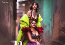 Neha Bhasin Instagram - Here's the first look of our new Single 'Parwah' Releasing on 4th April. Stay Tuned! Featuring @imrashamidesai & @gunjansinhaoriginal @deepkalsimusic @prayritseth @5am.audio @jitu567go @ankiitaapatel @planetmediapr @exceedentertainment @bhasinrashi @zookthespook @iamsamravish #Parwah #Nehabhasin #Rashamidesai #Gunjansinha #Newsongalert #5amaudio #Staytuned #Poster #punjabisong