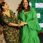 Neha Dhupia Instagram - The joy When you reunite with one of your all time favourites… I love humari Sullu @balanvidya #delhi #eventdiaries #womensupportingwomen #vidyabalan #nehadhupia 📸 @lakshaysachdevaphotography