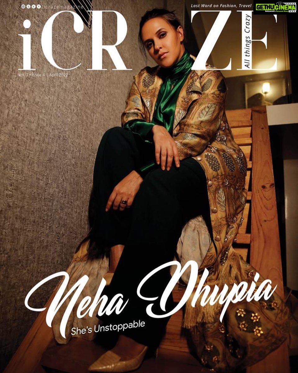 Neha Dhupia Instagram - #covergirl 💫 Magazine: @icrazemagazine Editor: @supriyakhemani48 Cover Design: @imanishsolanki, @iccdesigns Styled by: @twofoldstyles HMU: @florianhurel Photographer: @kapilcharaniya Shirt and Pant: @zara Long shirt: @aartivijaygupta Rings: @h&m Actor PR: @think_talkies Co-ordinated by: @nadiiaamalik