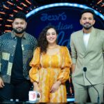 Nithya Menen Instagram – @karthikmusicexp @musicthaman 
#TeluguIndianIdol