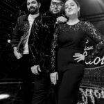 Nithya Menen Instagram – Us 
📷 :  the amazing @vivekarunakaran .. Best on- set photographer ever . Time to consider a second profession Vk ! 
#TeluguIndianIdol
@karthikmusicexp @musicthaman