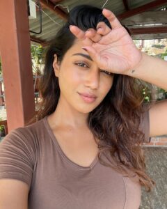 Nivetha Pethuraj Instagram - Happy place 🤍