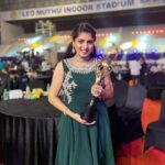 Papri Ghosh Instagram – Holding your award always increases your responsibility to perform better than your best. Getting ready to work harder than the past.
Thank you @suntv 
#suntv #suntvserial #serial #actress #sunkudumbamviruthugal2022 #award #awardwinning #happymoment #paprighosh #pandavarillam