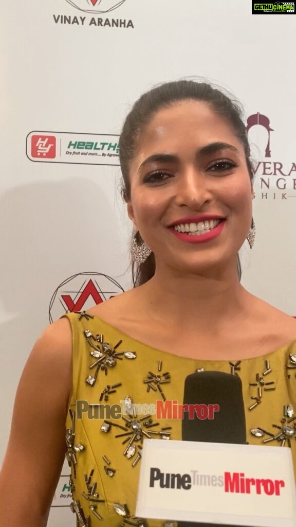 Parvathy Omanakuttan Instagram - Our fab chief guest @parvathyo13, former Miss India, Miss World 2008 runner-up, and actor, talks about her love for food at the red carpet of #PuneTimesMirror #TheFABChamps #punetimesmirror #mirrorthefabchamps #food #nightlife #parvathyomanakuttan
