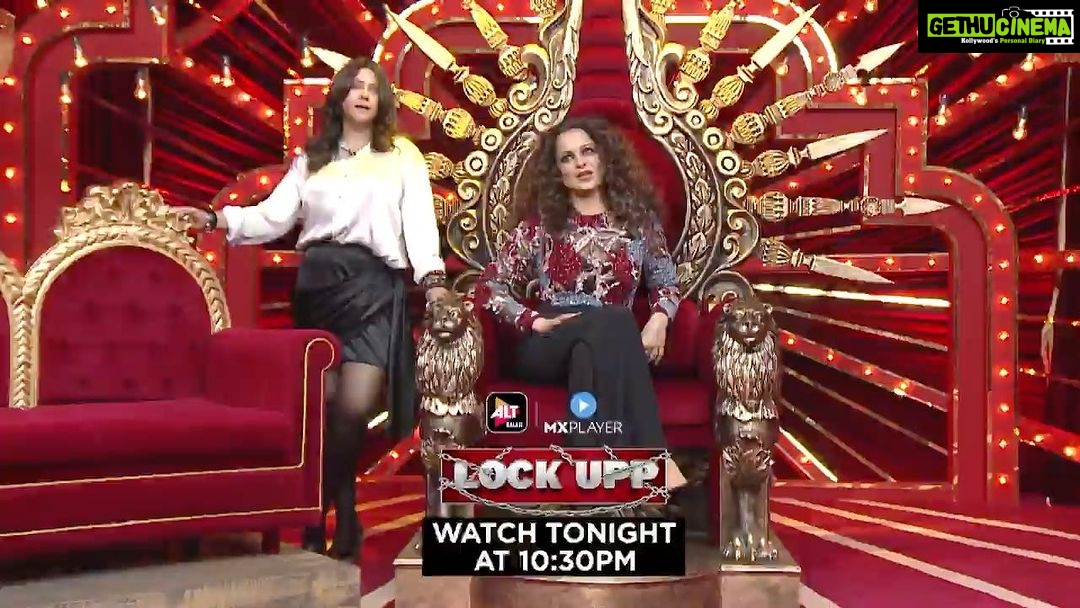 Payal Rohatgi Instagram - Thank you Ekta mam for supporting geniune person🙏🙏 Posted @withregram • @altbalaji Queens spotted! 🤩🤩 Get ready for blockbuster entertainment as @ektarkapoor herself enters the badass jail. 🎉 Watch the 5th Year Anniversary celebration on the Judgement Day episode of #LockUpp, streaming tonight at 10:30 pm. Play the @lockuppgame now. #HighFiveForALT @kanganaranaut @kkundrra @poonampandeyreal @munawar.faruqui @shivamsharmatic @payalrohatgi @anjimaxuofficially @karanvirbohra @officialsaishashinde @alimercchant @azma.fallah @mandanakarimi @theonlyzeeshankhan @mxplayer @zulfizak #EktaKapoor #KanganaRanaut #KaranKundrra #MunawarFaruqui #AnjaliArora #KaaranvirBohra #PoonamPandey